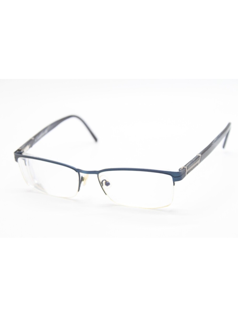 CHESTERFIELD CH65XL 0FLL METALLIC DARK BLUE SILVER AUTHENTIC EYEGLASSES 57-18